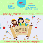 Purim for kids downtown Toronto