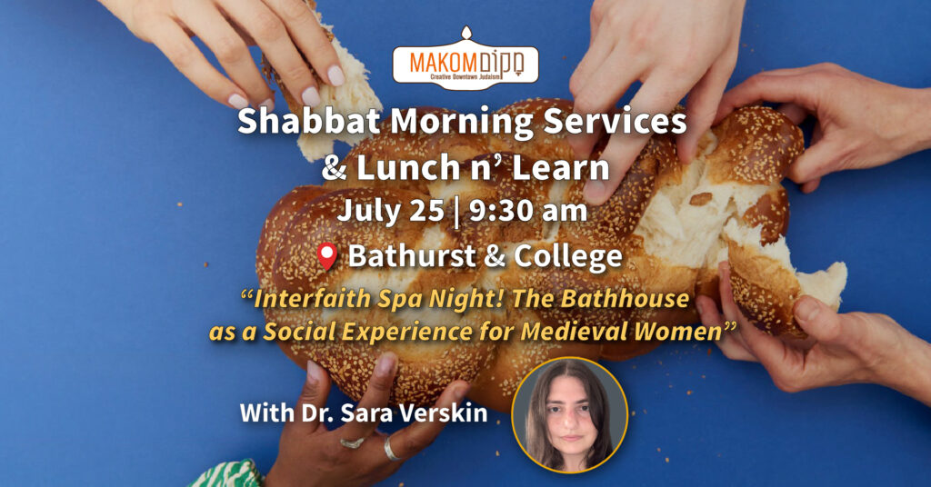 Shabbat Morning Services & Lunch n' learn